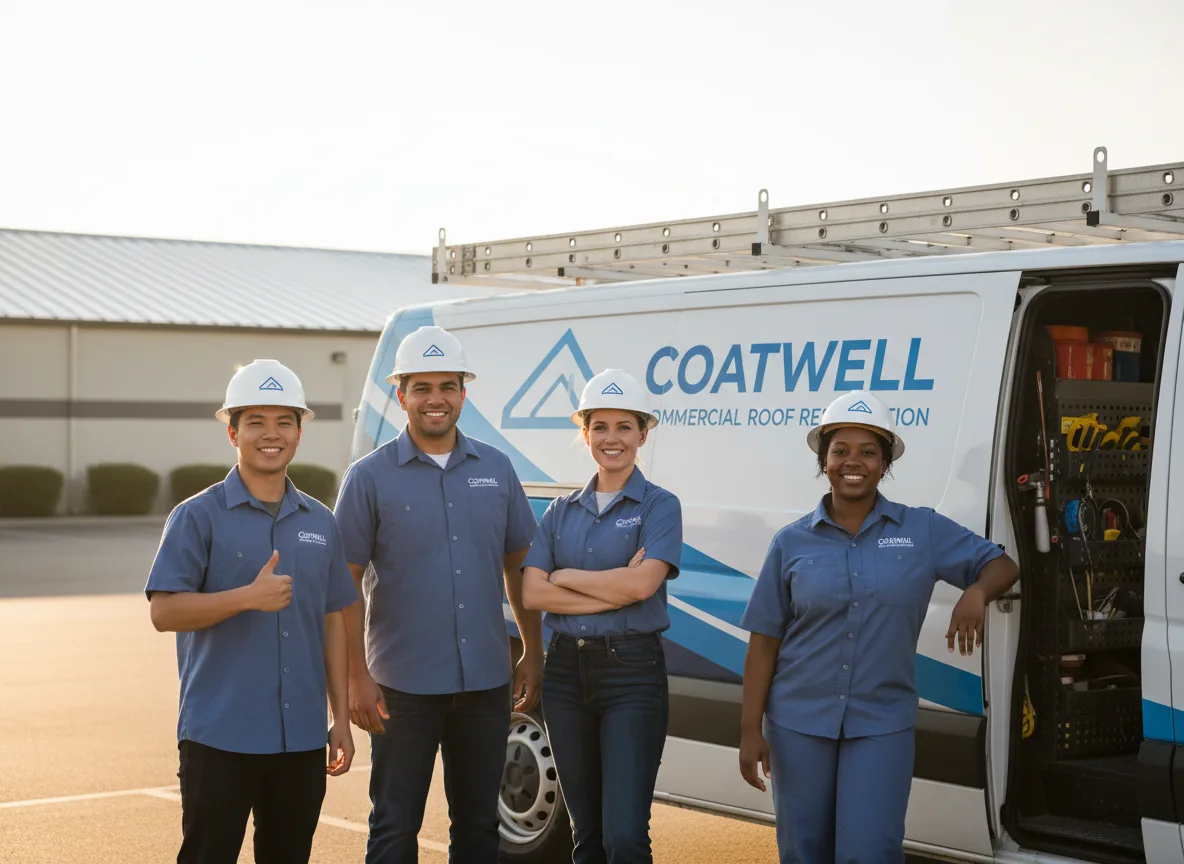 Commercial roof coating company in Newville, PA